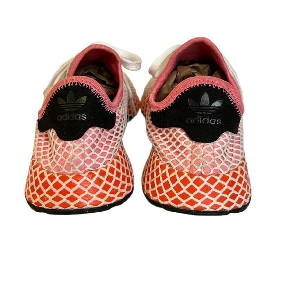 Adidas Deerupt Fishnet Sneakers in Pink - Picture 4 of 6
